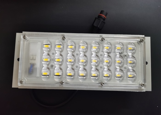 173x71mm 24 LED 5050 SMD Moduł LED Street Light Komponenty z soczewkami optycznymi