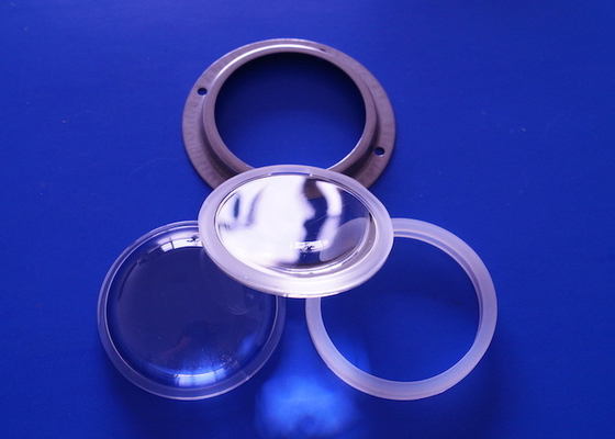 HB66-60 COB LED Szklana soczewka 60 stopni 66 mm średnicy Borosilikat Szklana soczewka