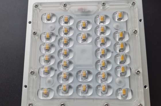 50W SMD 5050 Led Street Light Komponenty, Led Lens 236x70mm 130x130mm