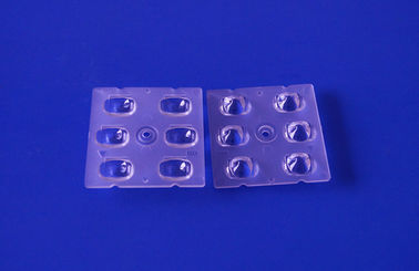 High Transmittance Multi Lens Array 5050 SMD Chip Led Street Light Lens ROHS