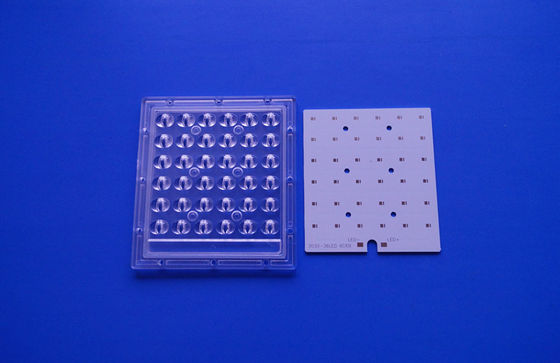 SMD 3030 White Led Street Light Module 110x120mm 60X140 Degree 20-25 watt