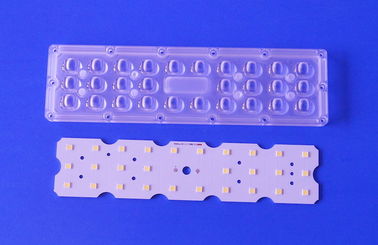 28 LED Street Light Module Obiektyw oświetlenia ulicznego 5050 SMD 270x75 mm