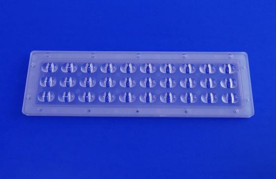30W Lentes Optical Led Array Lens For Tunnel Lighting , Small footprint