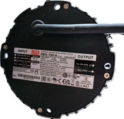XBG-100 sterownik LED 100W stała moc 27-56V napięcie wyjściowe prądu stałego dla oświetlenia LED