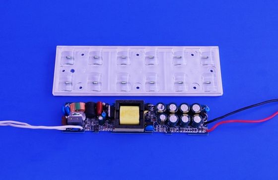 12W Led Street Light Lens For Led Lamp , Higher Lumen PMMA Lens