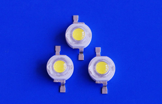 3.5-4.5 Napięcie 240 LM High Power LED 3w Bridgelux Chip 6000K - 6500K