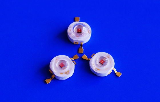 Czerwona dioda Super High Power 1 Watt Tajwan Chip 620-630nm, 400ma Prąd