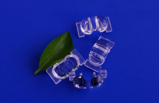 PMMA optical or PC Led street single lens , Led Optical Lens for 1W 3W Edison LEDS