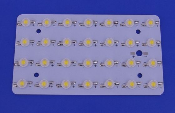 28W Aluminium SMD LED PCB Board Module z kątem wiązki 90x120° dla oświetlenia ulicznego