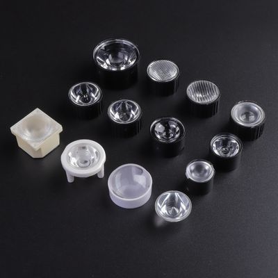 Dia 19.8mm PMMA Led Lens , led optics lenses for Led flashing light