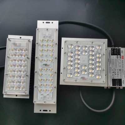 50W SMD 5050 Led Street Light Komponenty, Led Lens 236x70mm 130x130mm