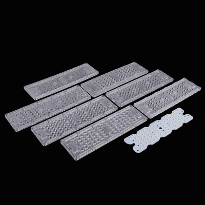 Led Street Light Lens With PCB For Tunnel Light, SMD 3030 Lensy optyczne LED
