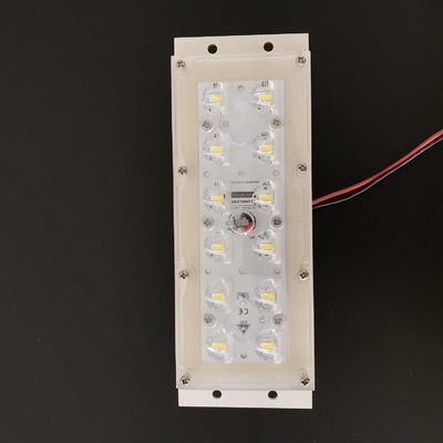 SMD5050 PMMA Led Street Light Lens 160lm / W dla 20-50W
