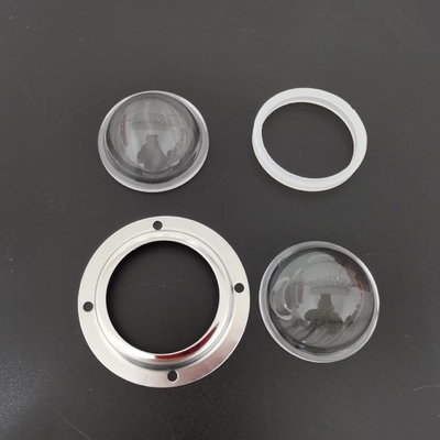 Dia 50mm Wysokość 24mm cob led reflektor, soczewka ze szkła optycznego do lampy drogowej led