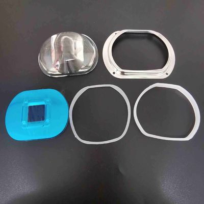 Glass Lens LED Street Light Components For 100W Street Light Fixtures