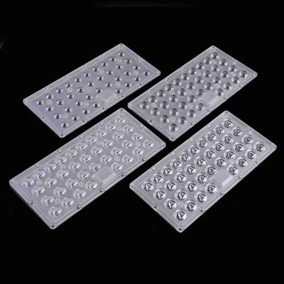 60 stopniowy kąt wiązki 36 LED Array Lens With 3030 SMD LED PCB Board for Street Light Module Export