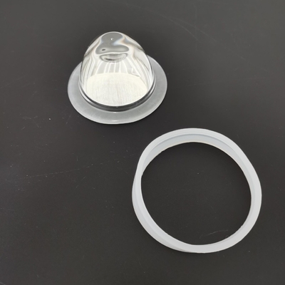 Borosilicate Led Glass Lens Magnifying Glass Lens 45 Degree SGS passed