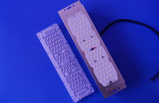 Wodoodporny moduł świetlny LED SMD 3030 50Watt 80 * 150 stopni z obiektywem