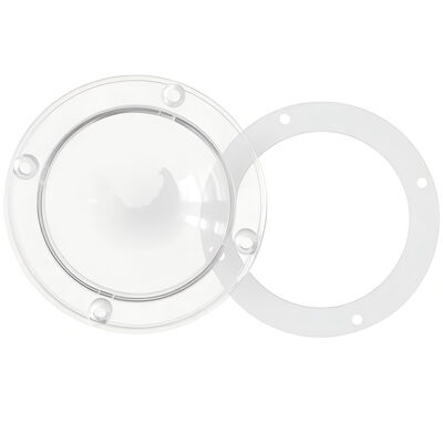 88mm 120° PC Osłona obiektywu LED do świateł High Bay 91% przepuszczalności światła Producent OEM i ODM