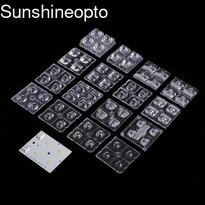 Sprzęt optyczny LED o wielkości 50x50 mm z wieloma kątami widzenia do oświetlenia ulicznego i świetlnego