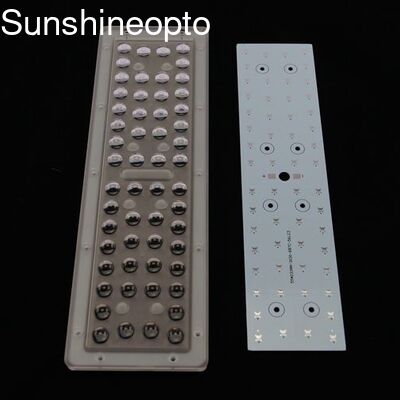 Soczewka kolimatorowa LED o mocy 50 W i wielu kątach wiązki z płytką PCB SMD 3030 do oświetlenia