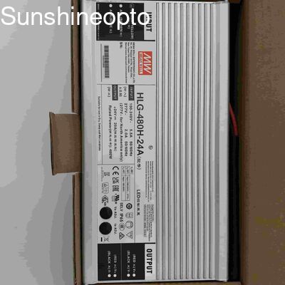 Zasilacz LED o mocy 480 W, 24 V, stały prąd + stałe napięcie, IP65, wodoodporny do oświetlenia tuneli i wysokiego składowania