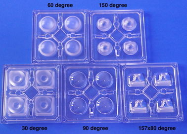 4 LED High Bay Light Lens 90X90MM Shop Box Typ 5730/5050 SMD Optical Grade PC