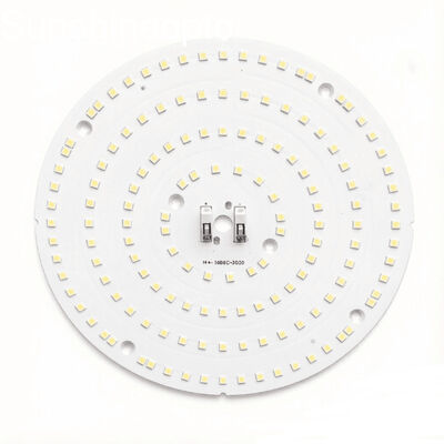 Moduł LED 100W 3030 LED z obiektywem High Bay 92% przepuszczalności światła Soczewka optyczna PC do przemysłowego oświetlenia High Bay
