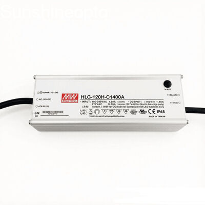 Wodoodporny zasilacz LED 120W Meanwell Driver o stałym prądzie z aluminiową obudową