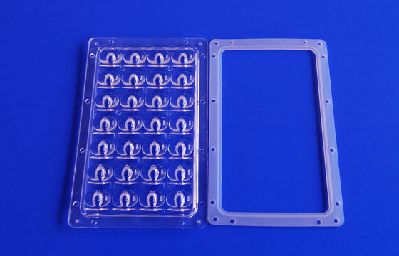 PCB Solder Bridgelux LED LED Lens Array For 28W Street Lamp