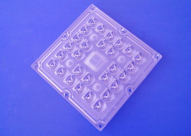 3535 SMD LED Lens Array 28 In 1 Square Module 100X60 stopni Beam Angle For 30w-50w