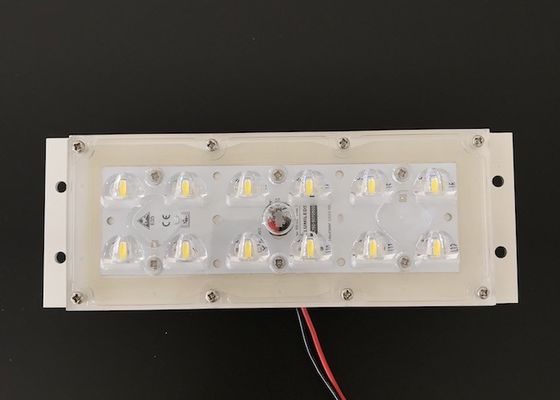 173mm Obiektyw 12 LED 5050SMD LED Moduł światła z kątem wiązki 145x70 stopni dla oświetlenia ulicznego