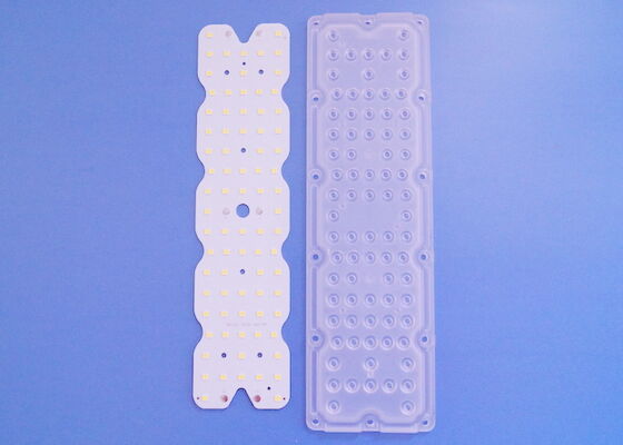Lampy uliczne 80LEDs SMD3030 Moduł soczewki PC 60x90 stopni