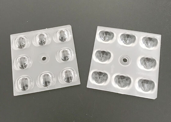 146 * 83 TPIII S Stopień 8 punktów SMD5050 Led Lens Array 5050 Leds PMMA;