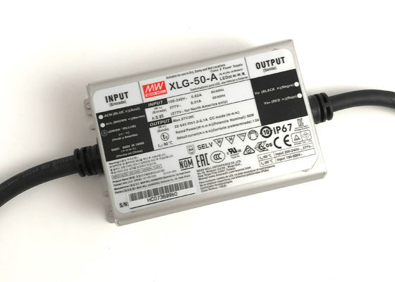 MEAN WELL XLG-50-A Sterownik LED o mocy 50 W i trybie stałej mocy 1000 mA Regulowany sterownik LED 0,53–2,1 A 22–54 V