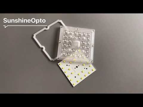 28 points square 100x100mm 3535 led light module