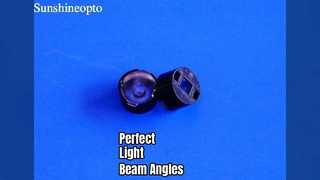 Najmniejsza soczewka LED 3535 30 45 60 90 wiązka